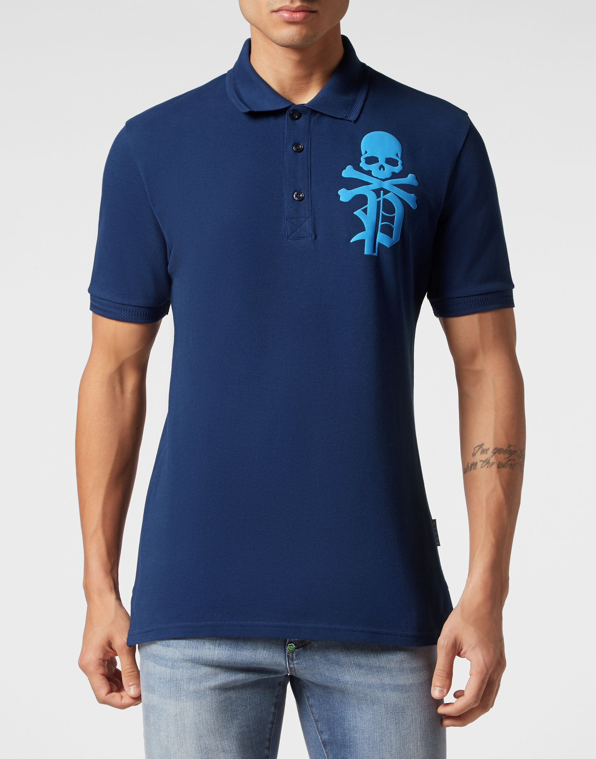Donkerblauw