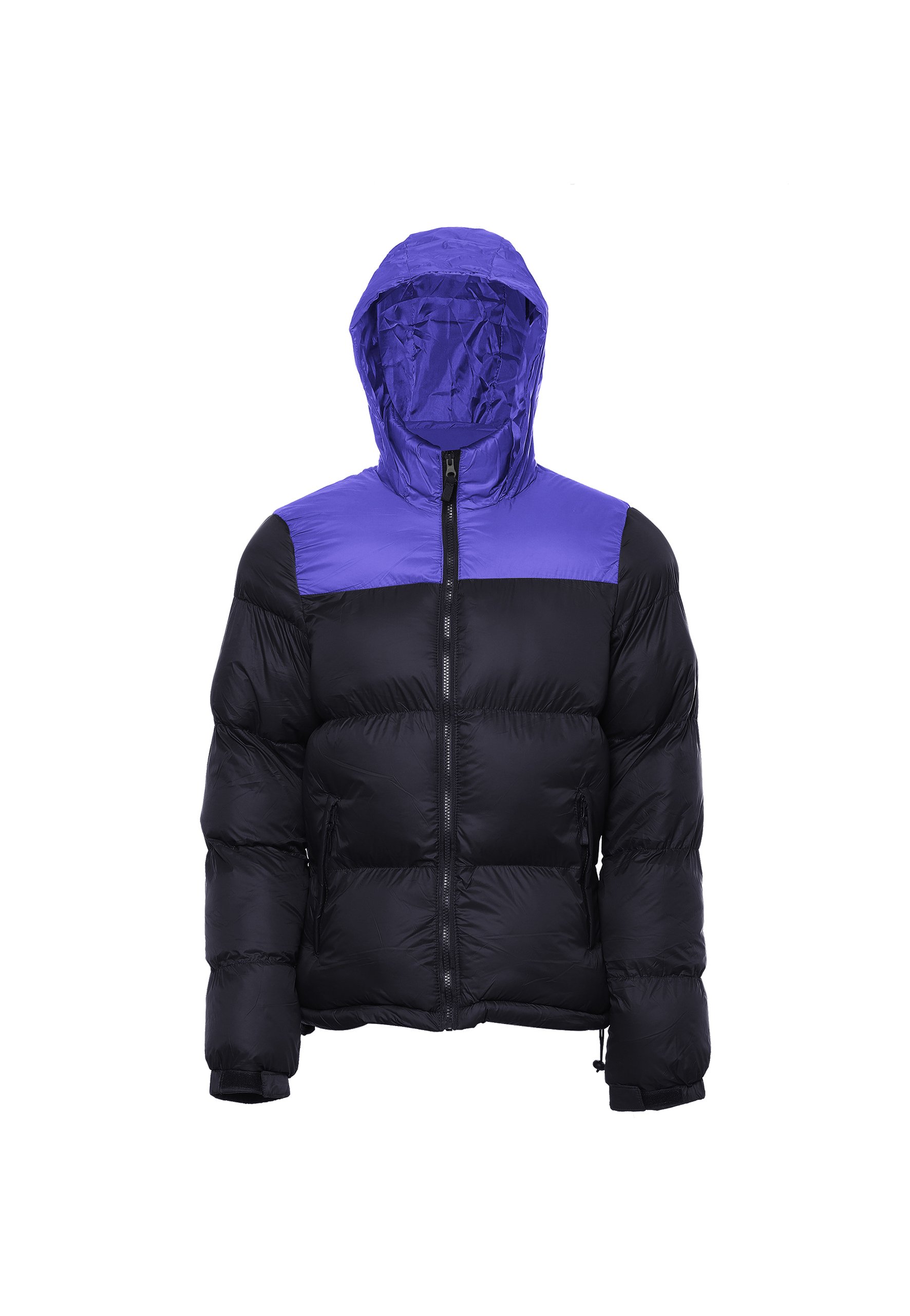 Zwart/blauw