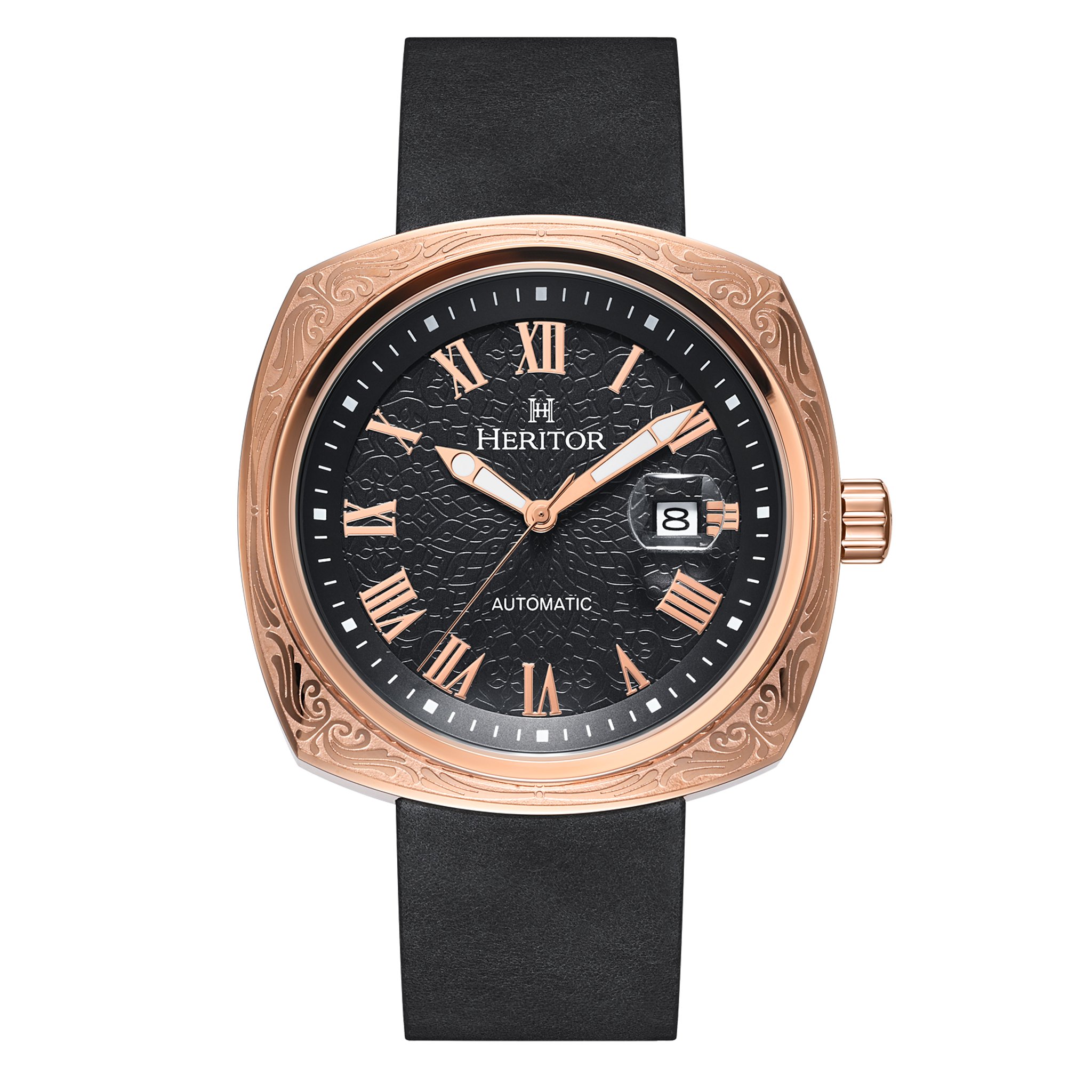 Black & Rose Gold