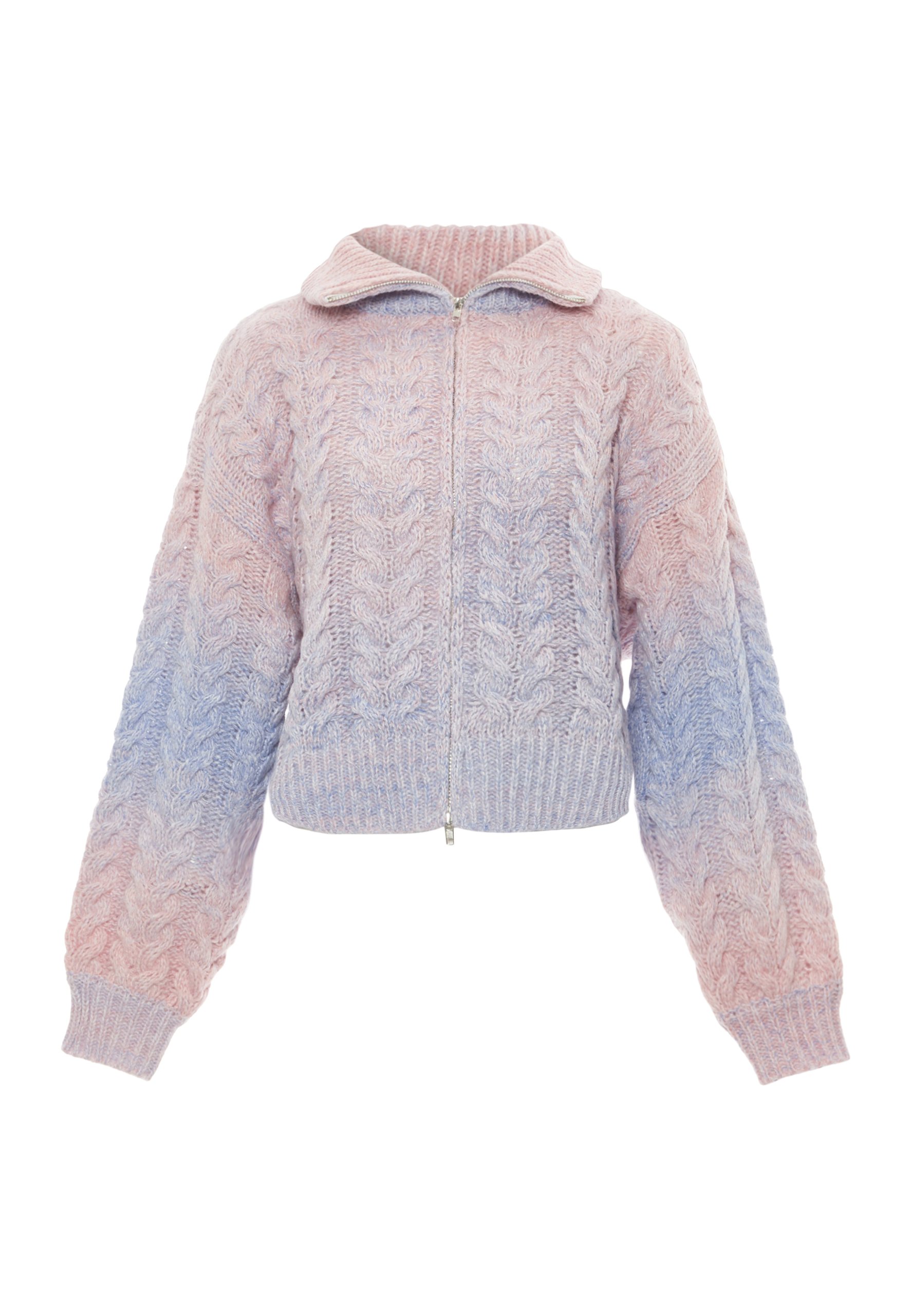 Blauw/roze