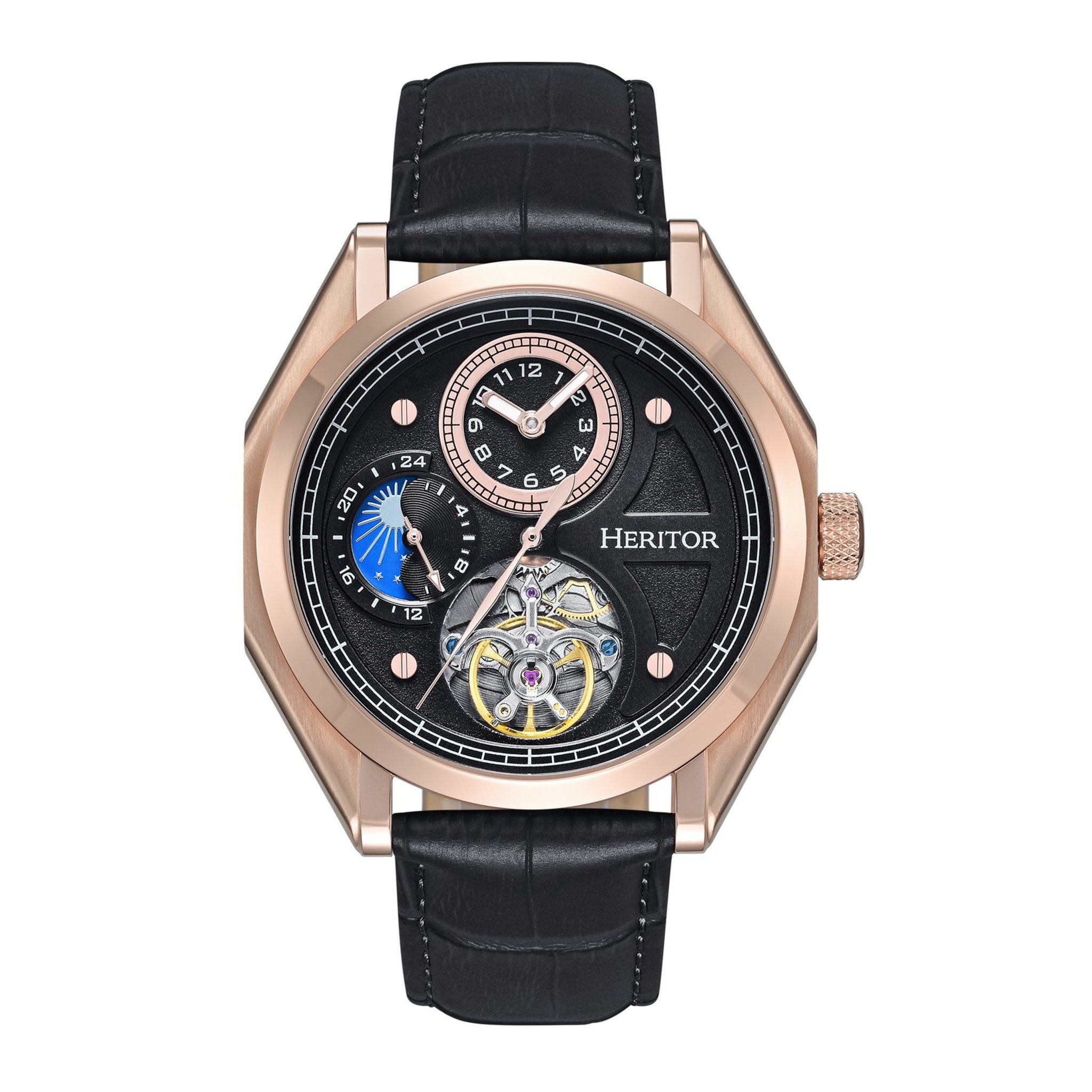 Black & Rose Gold