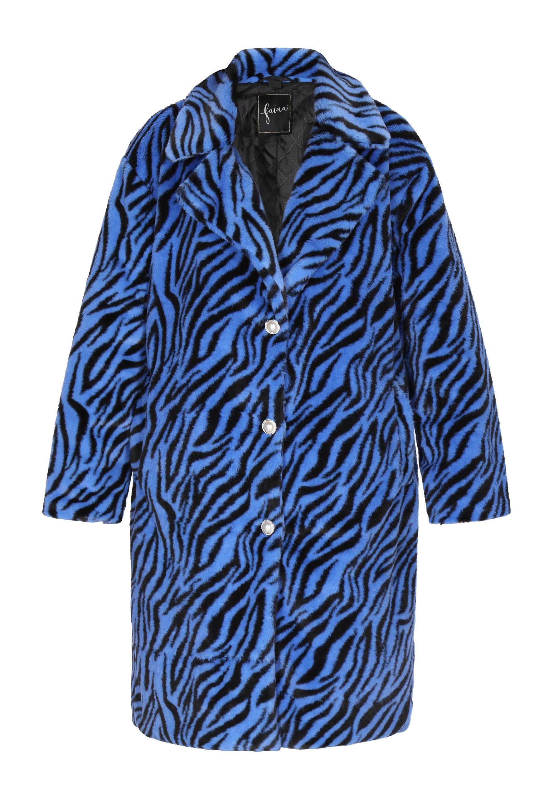 Zwart/blauw