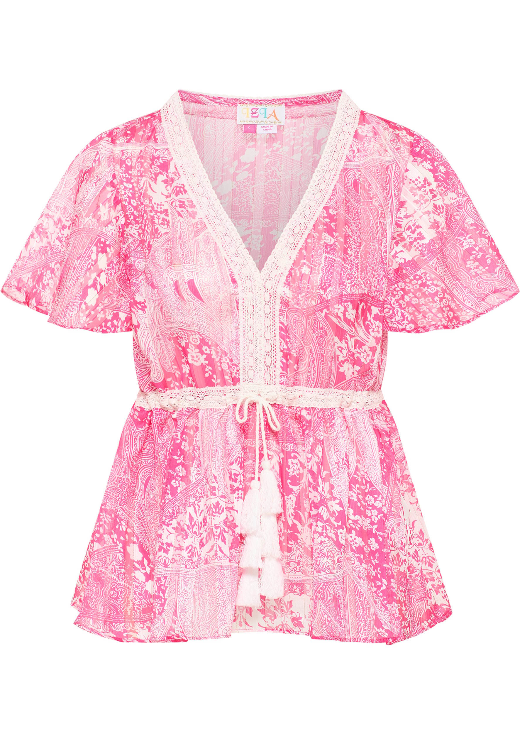 Roze en wit