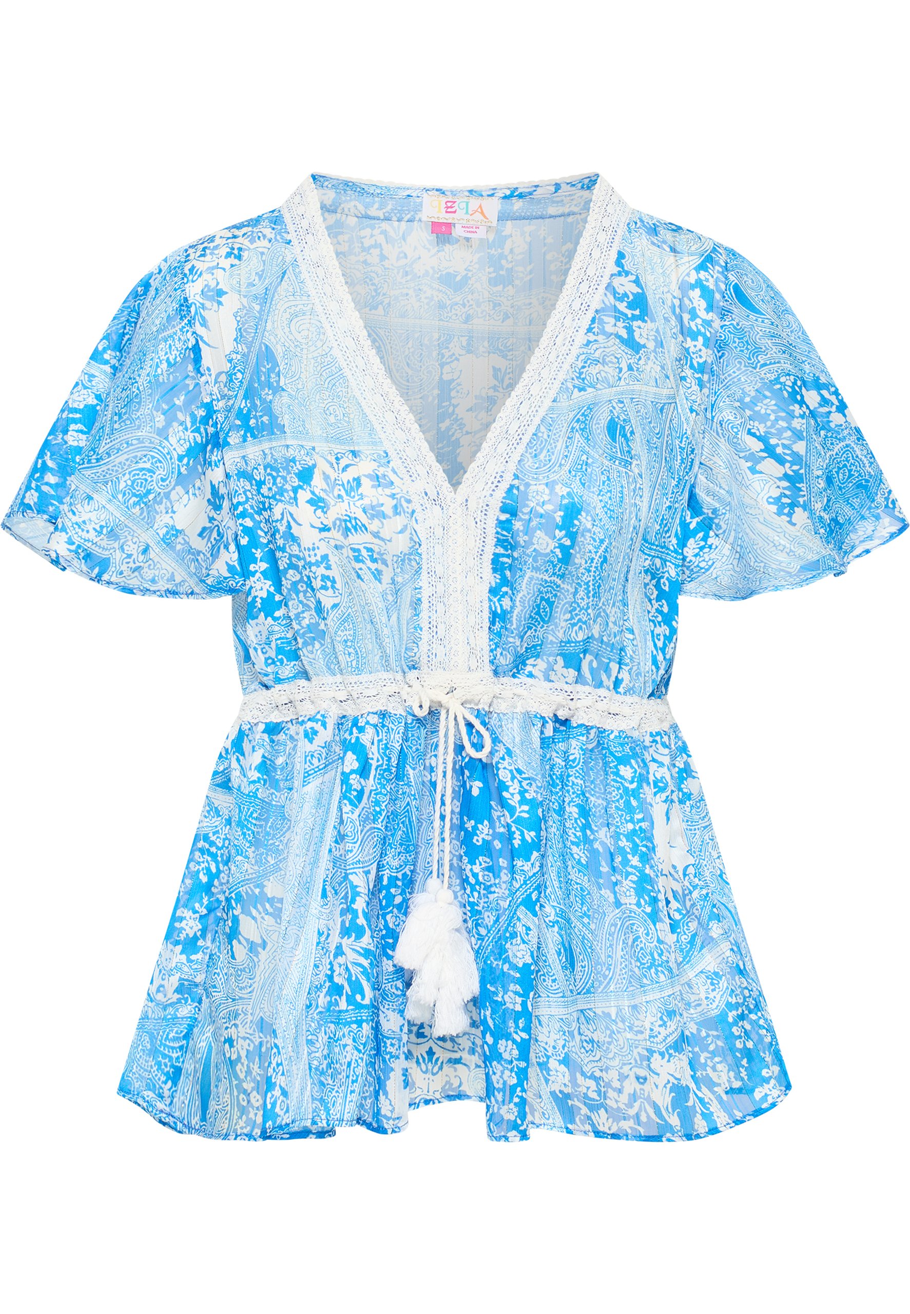 Blauw en wit