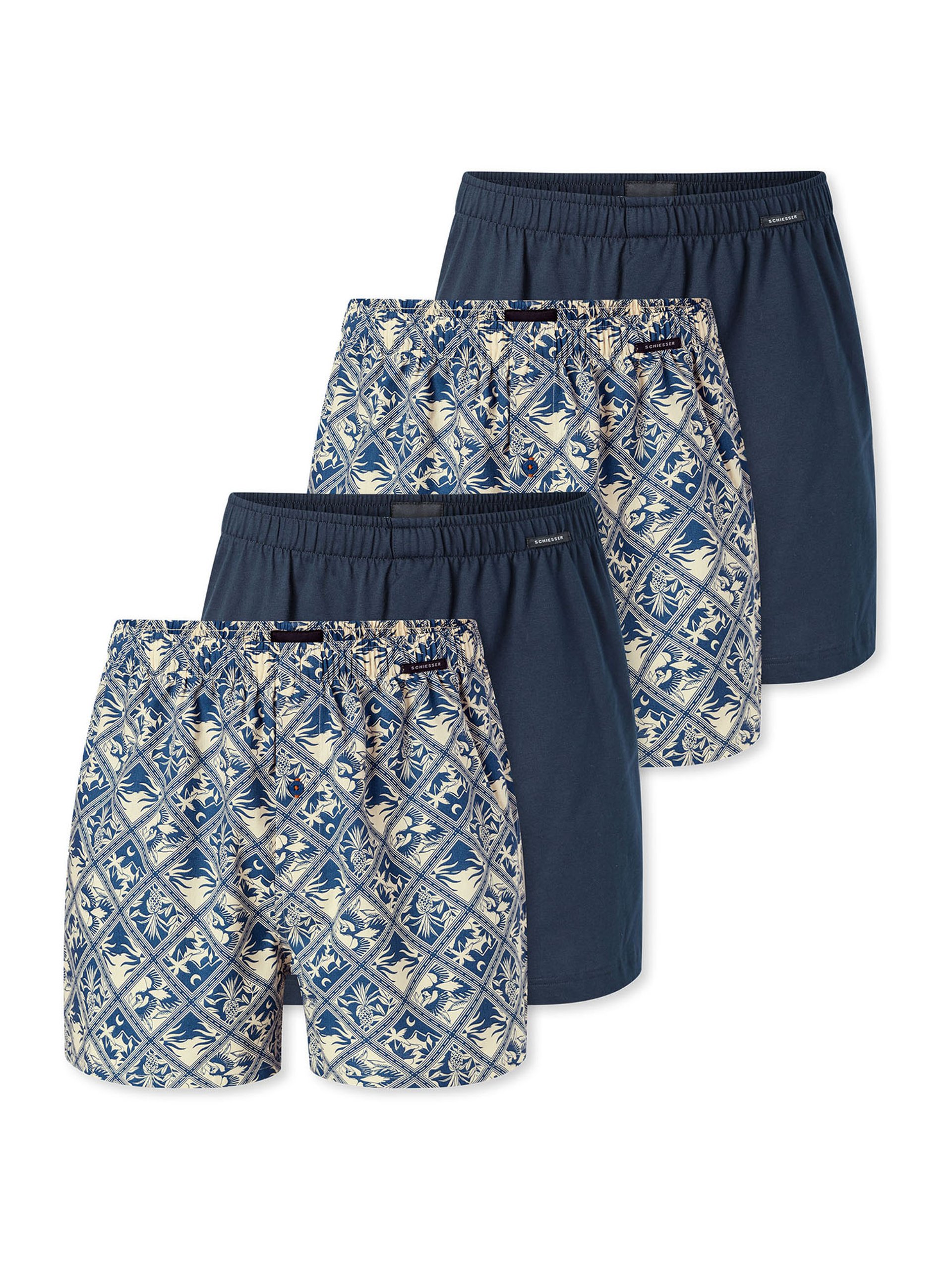Donkerblauw