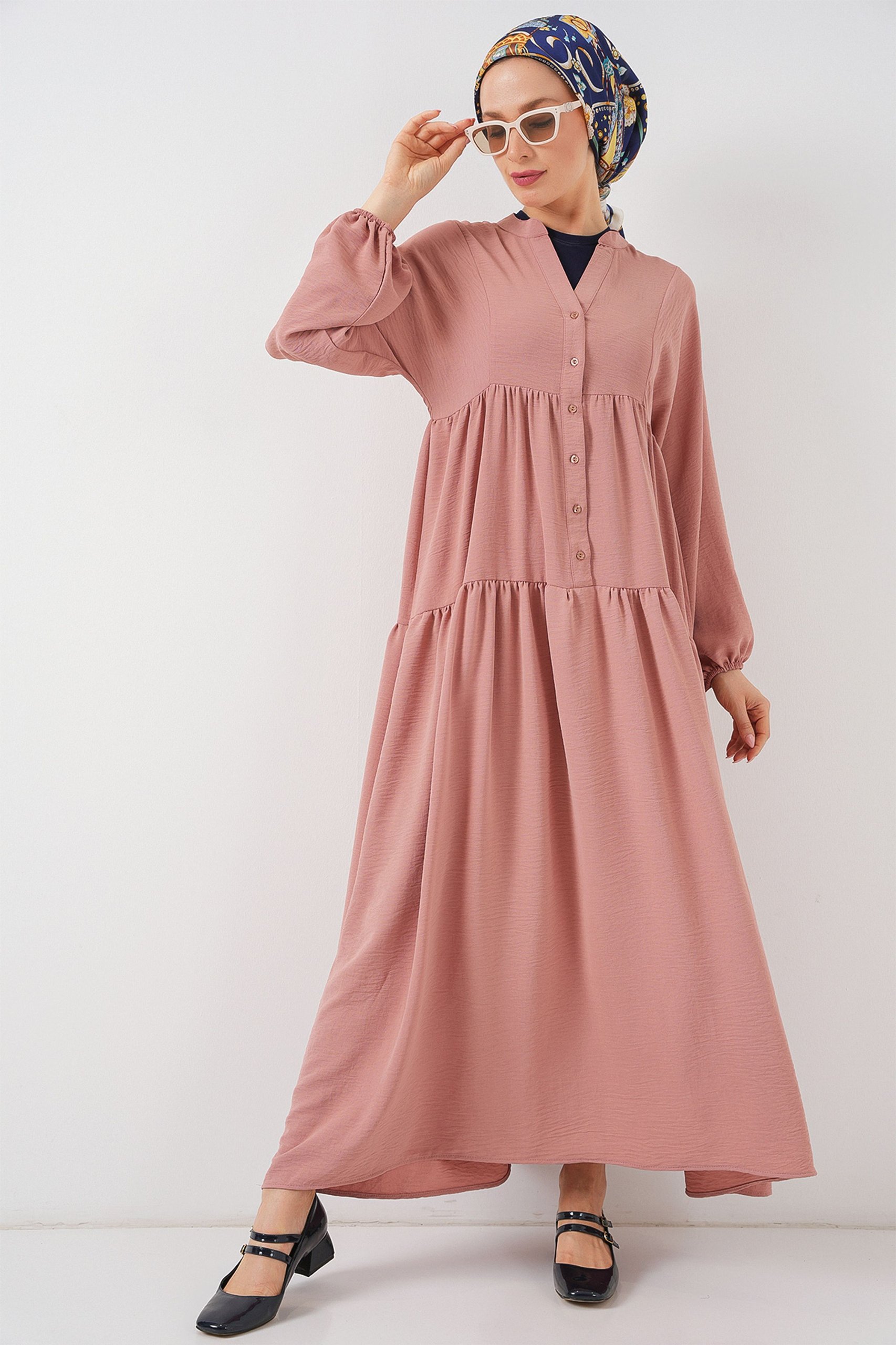 Stoffig Roze