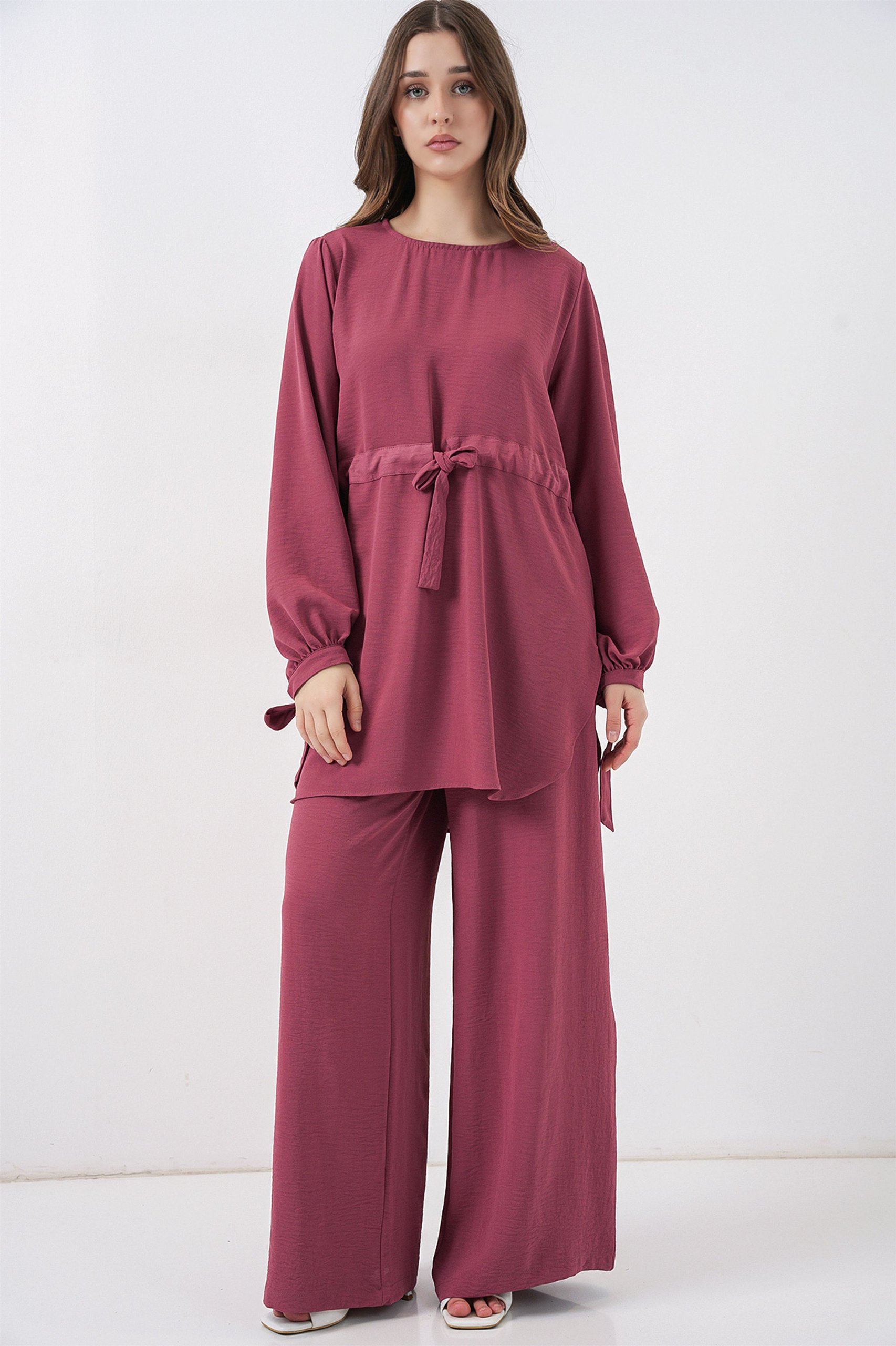 Stoffig Roze