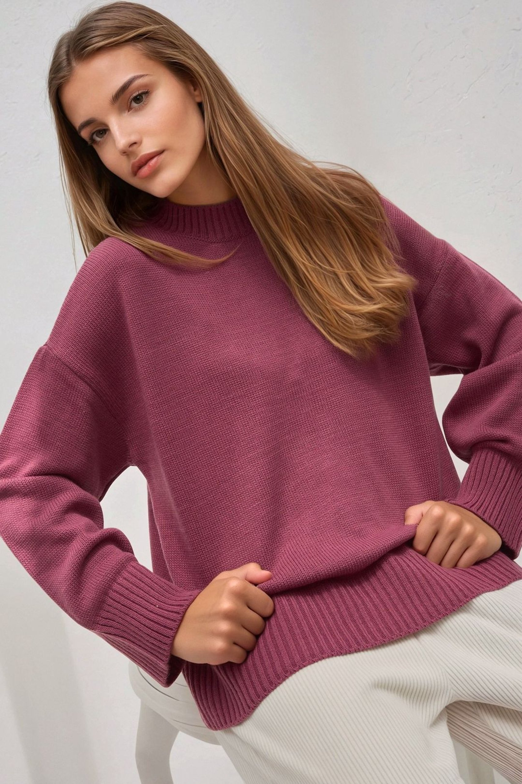 Stoffig Roze