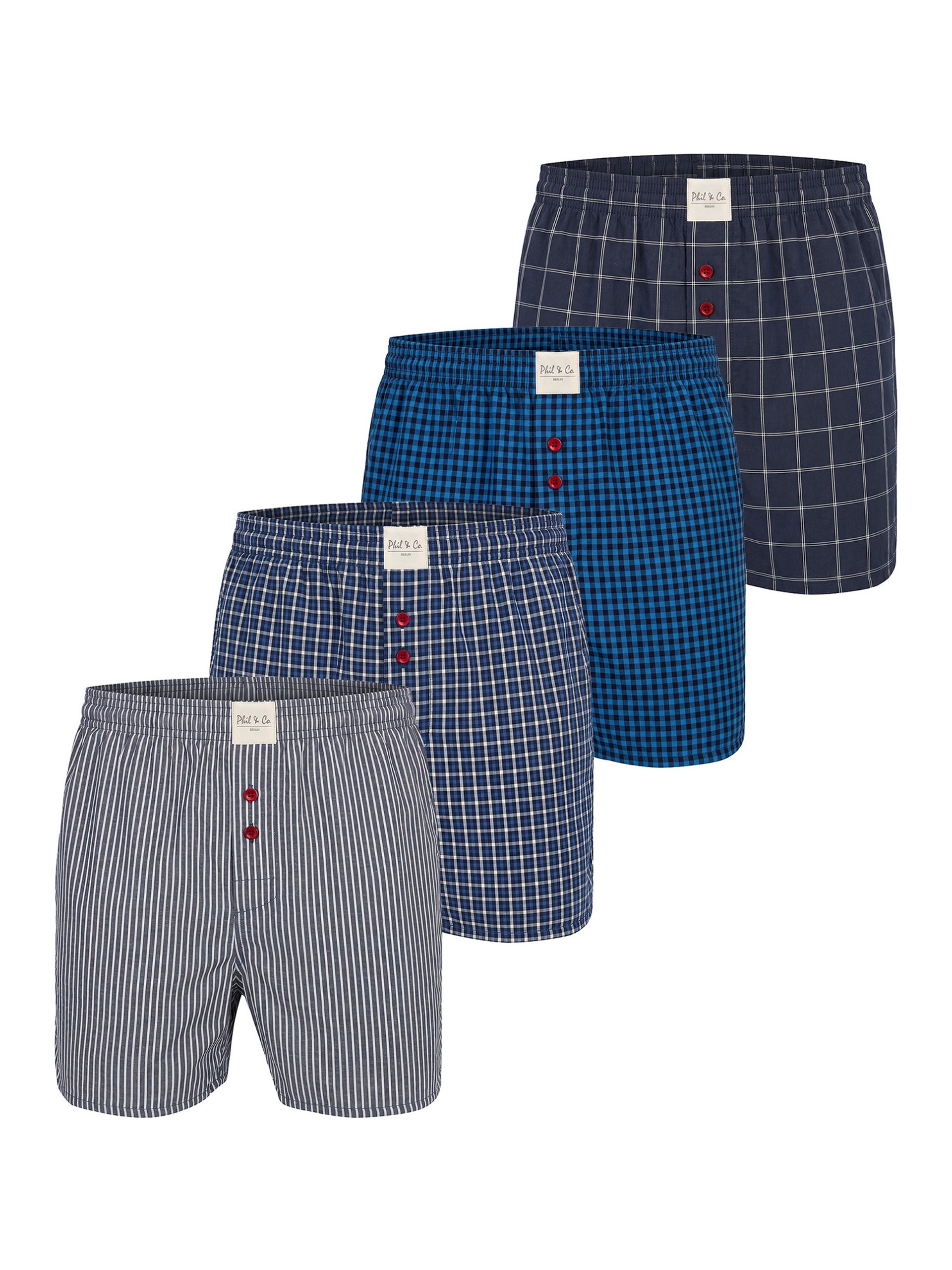Donkerblauw