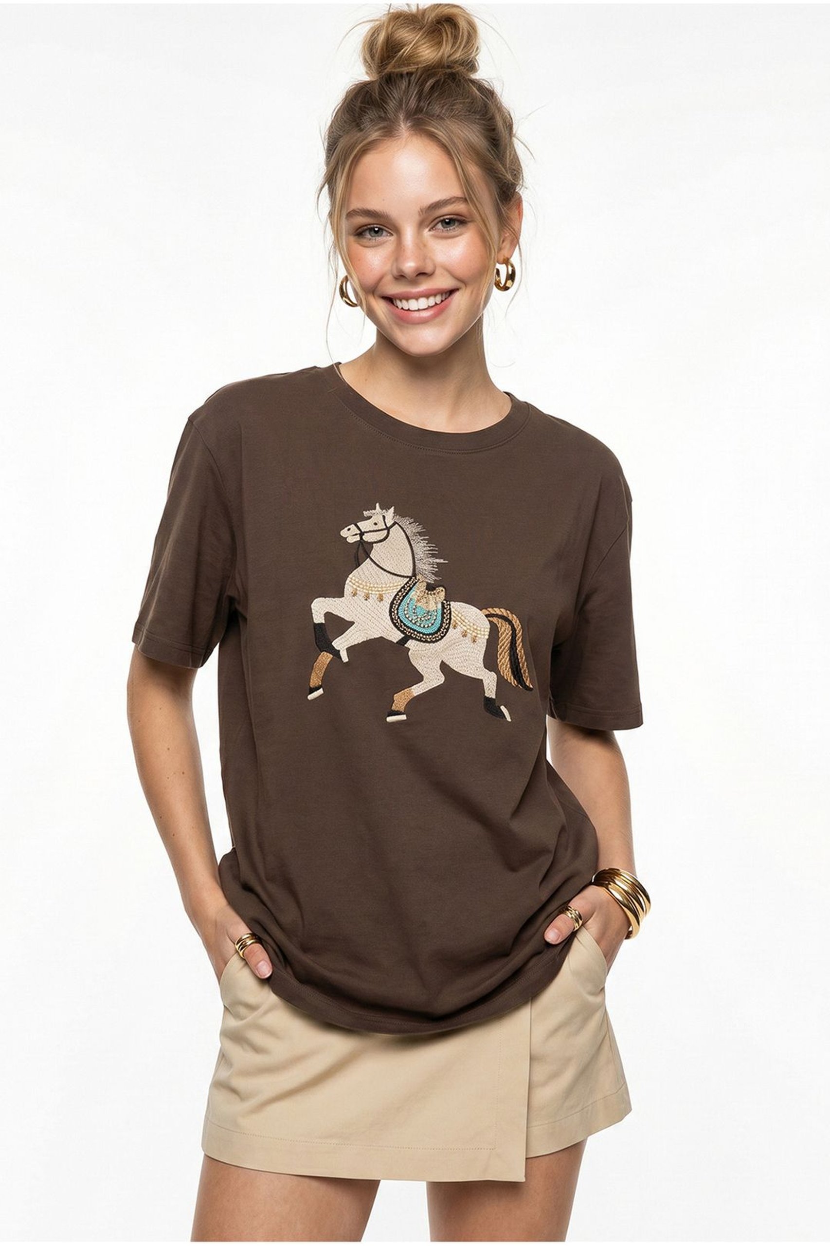 Brown