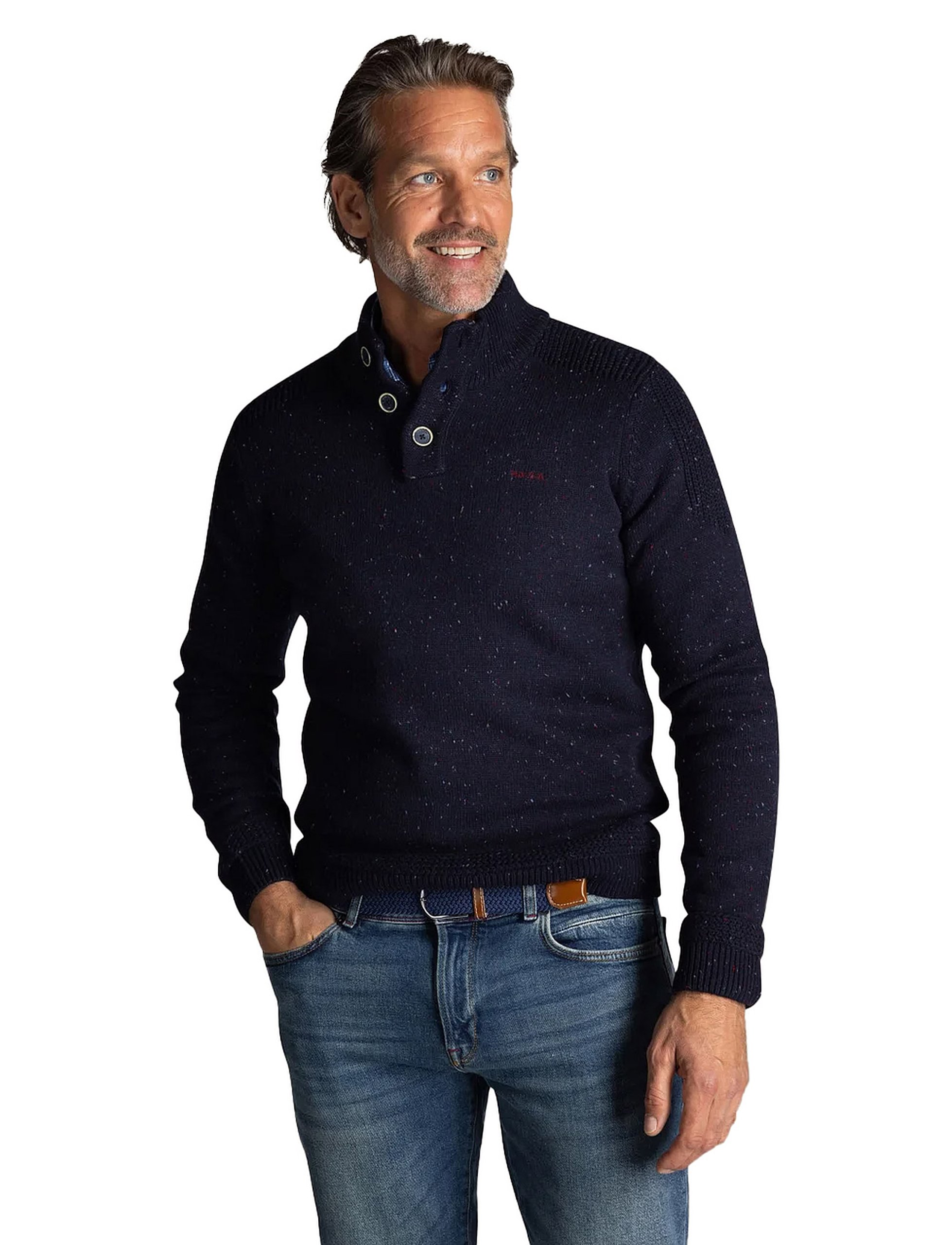 Donkerblauw