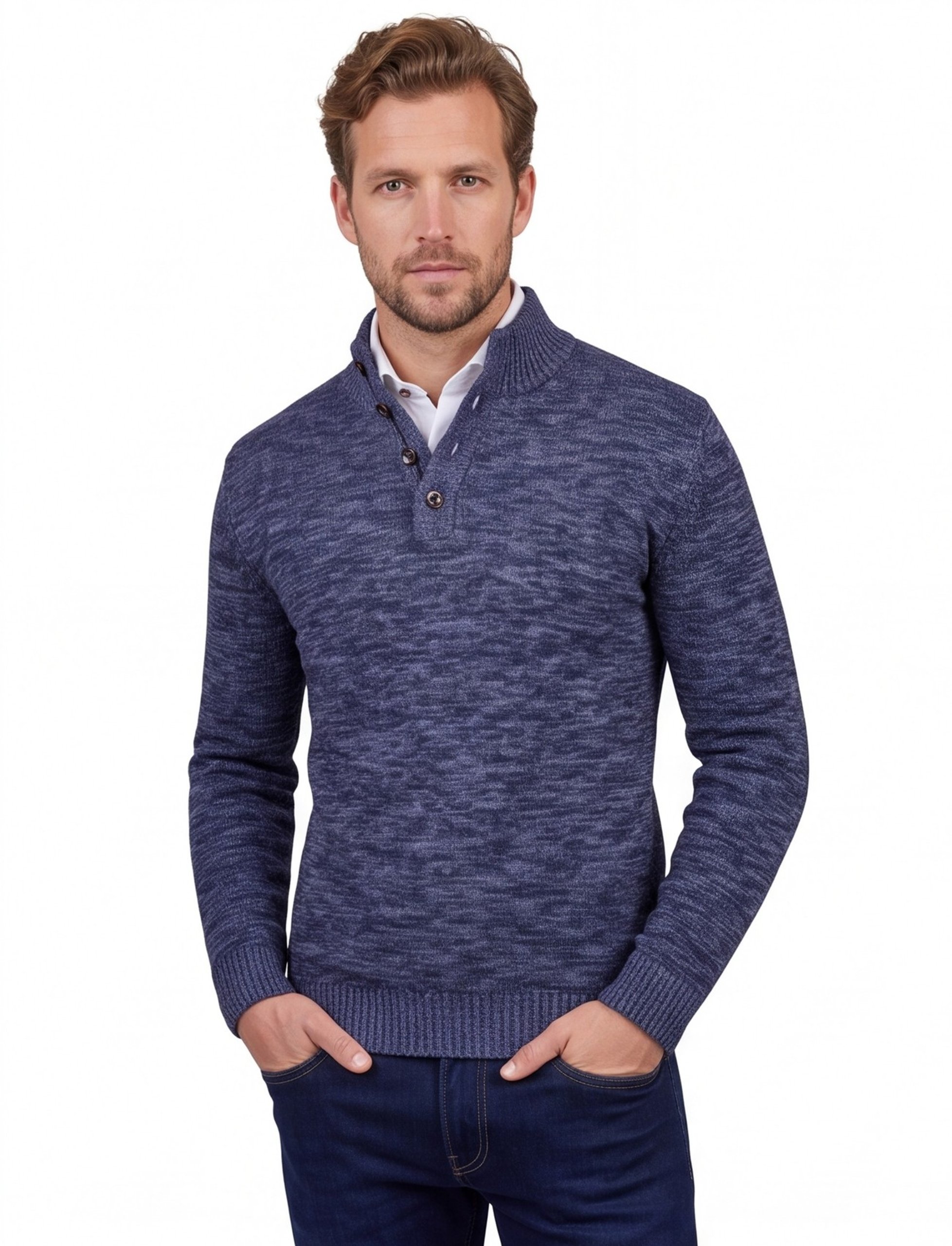 Donkerblauw