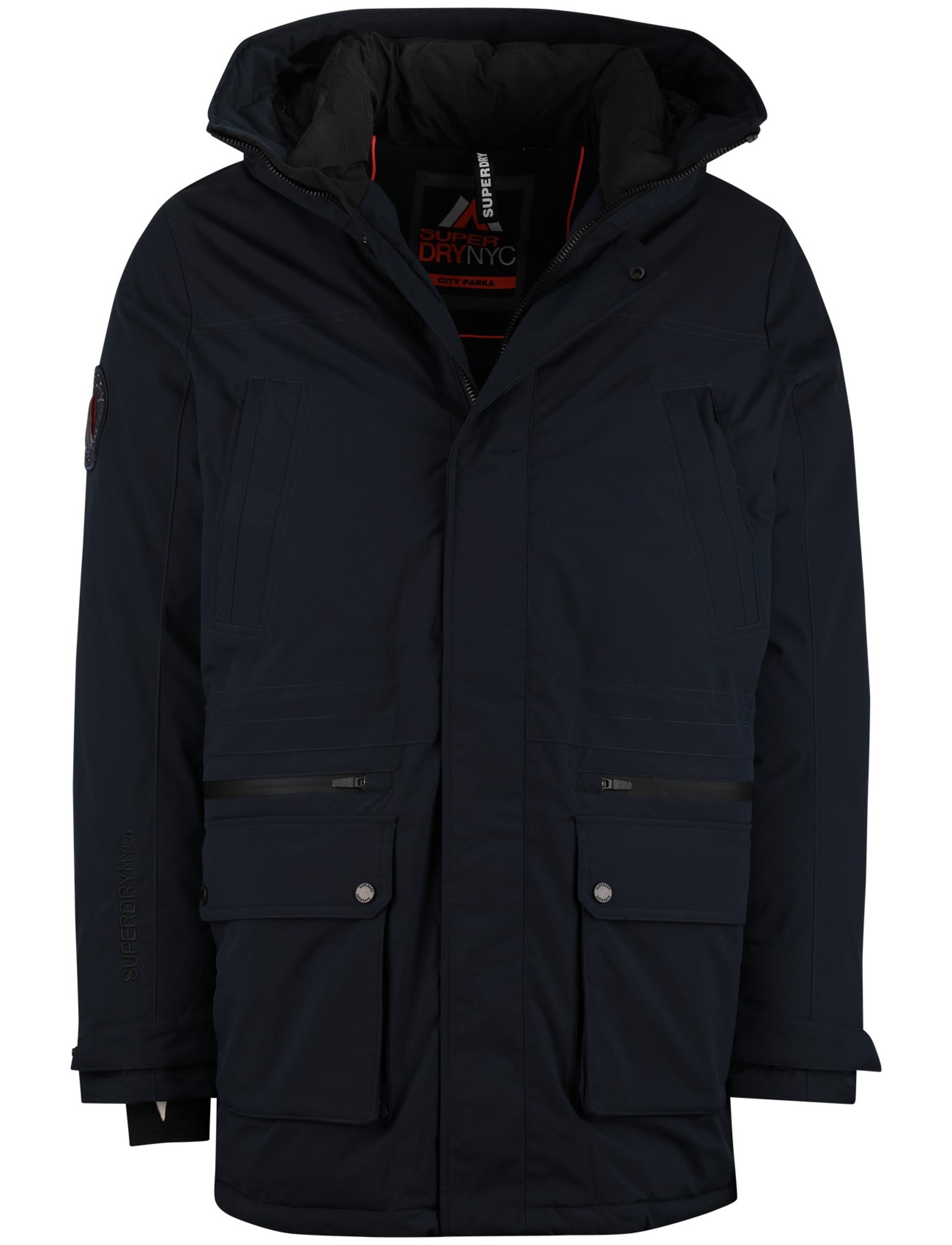 Donkerblauw