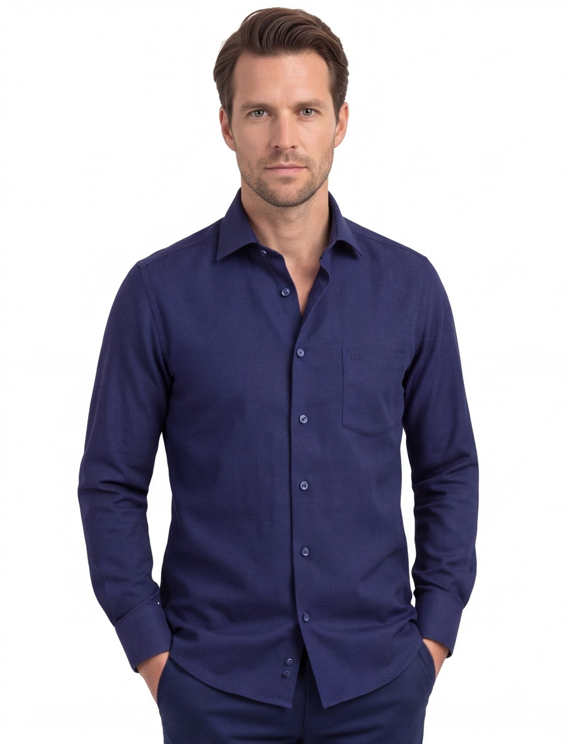 Donkerblauw
