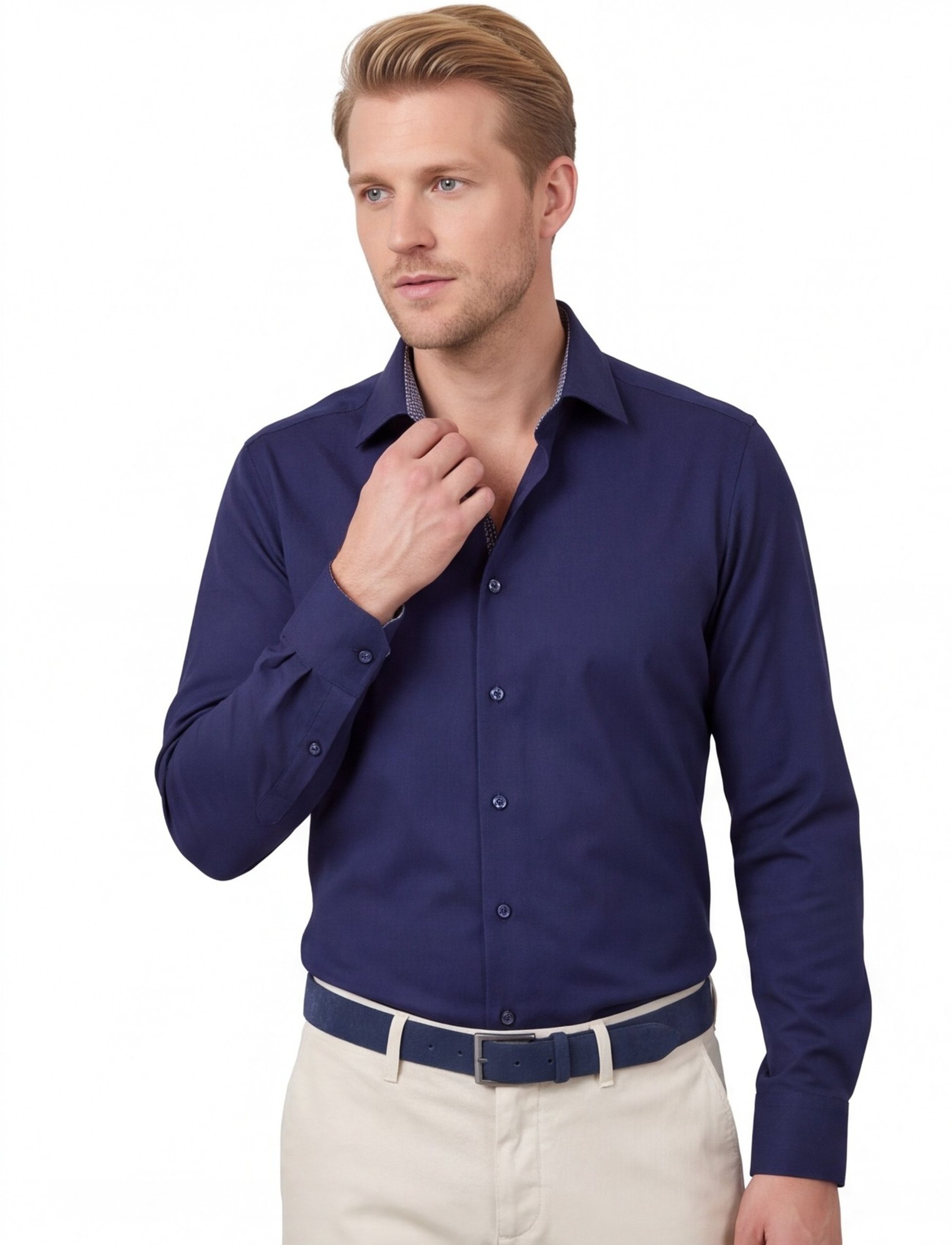 Donkerblauw