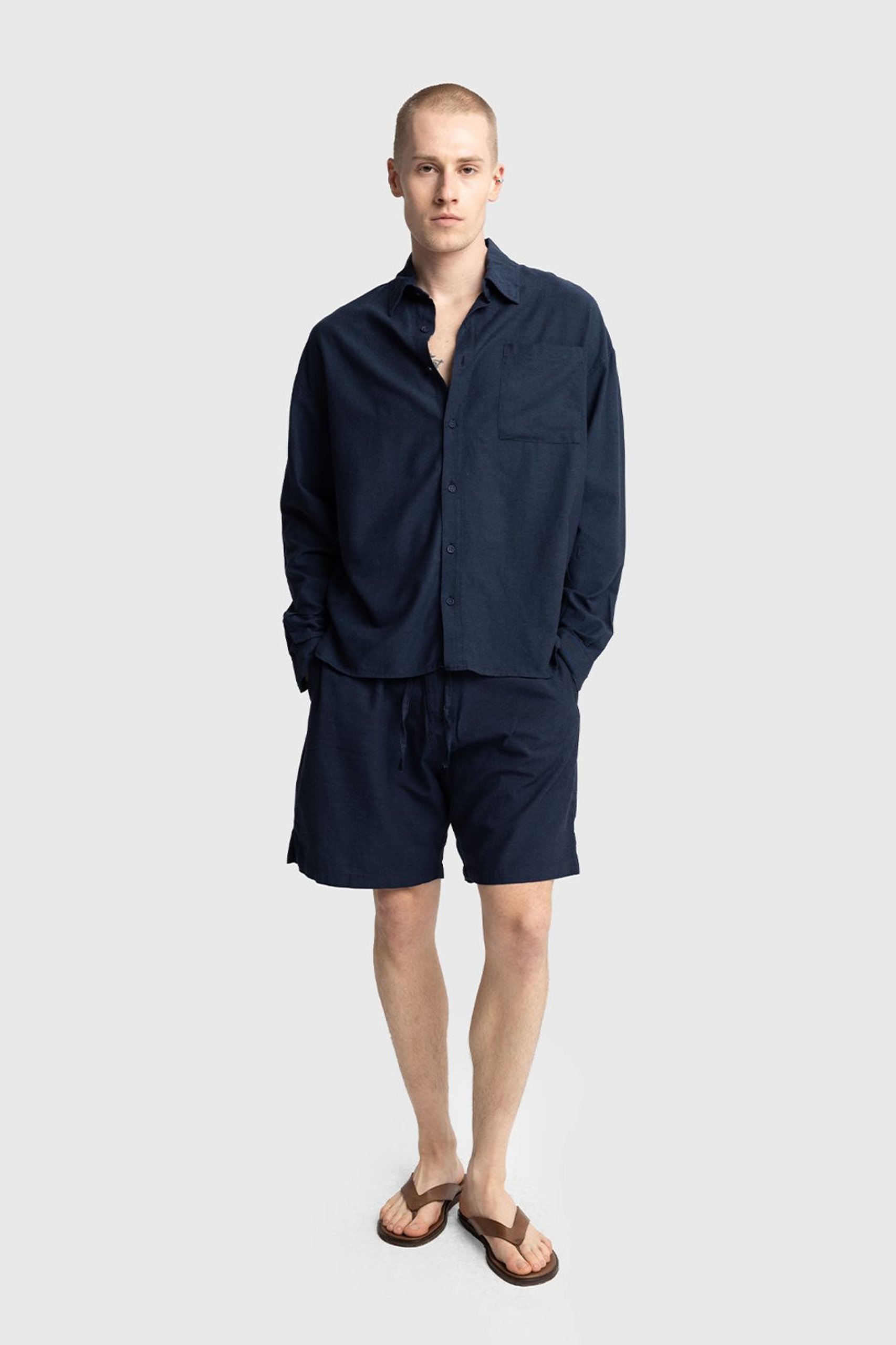 Marineblauw
