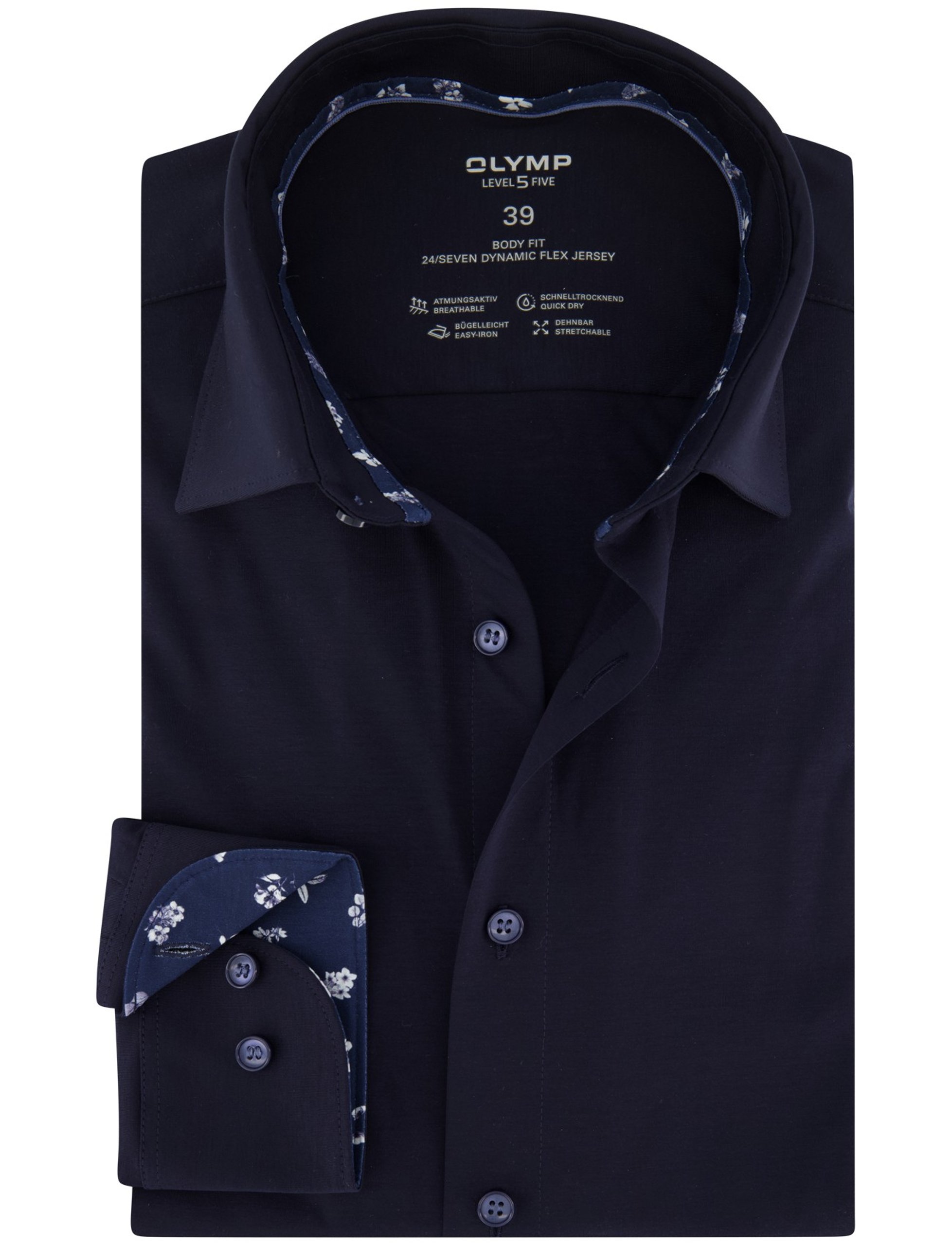 Donkerblauw