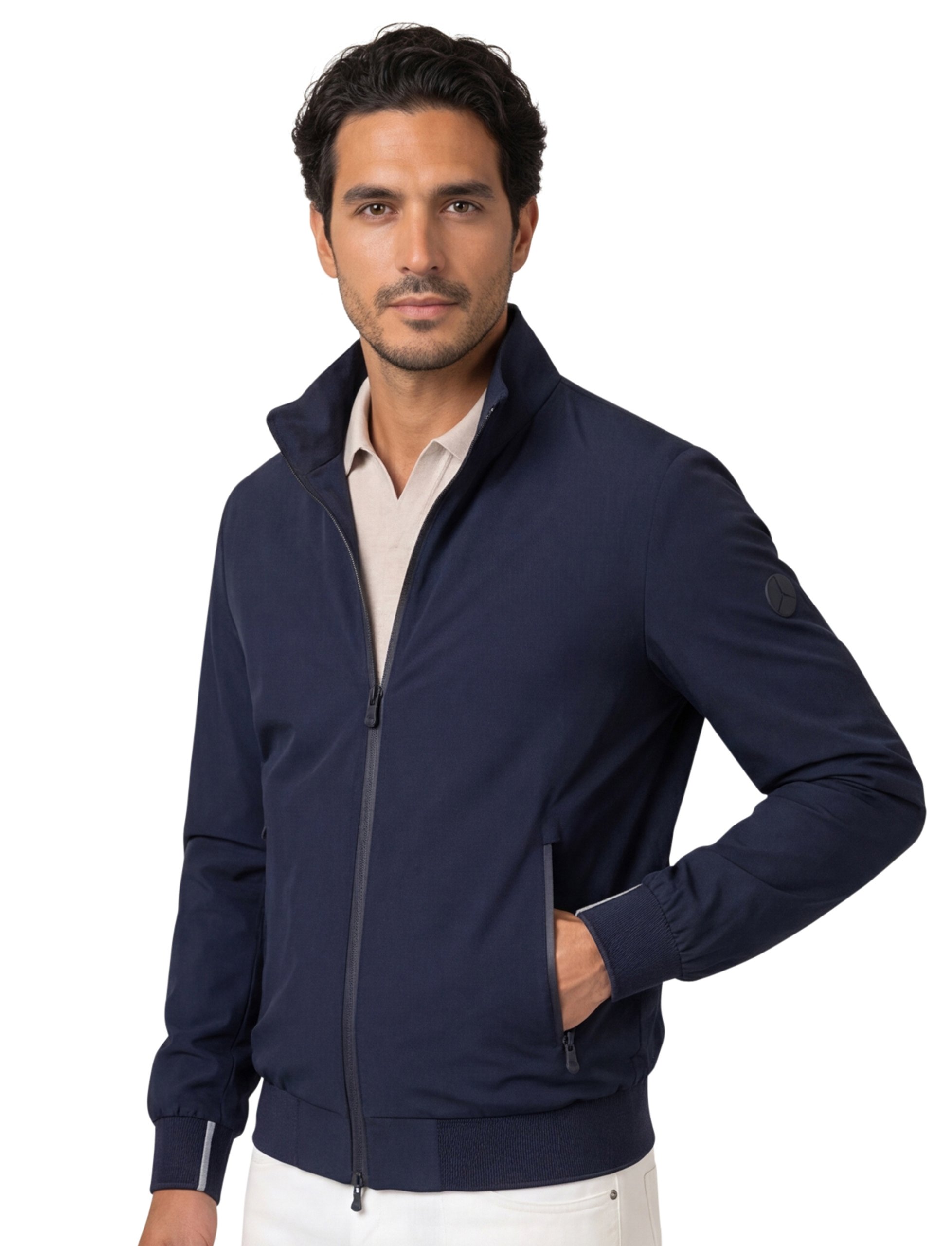 Donkerblauw