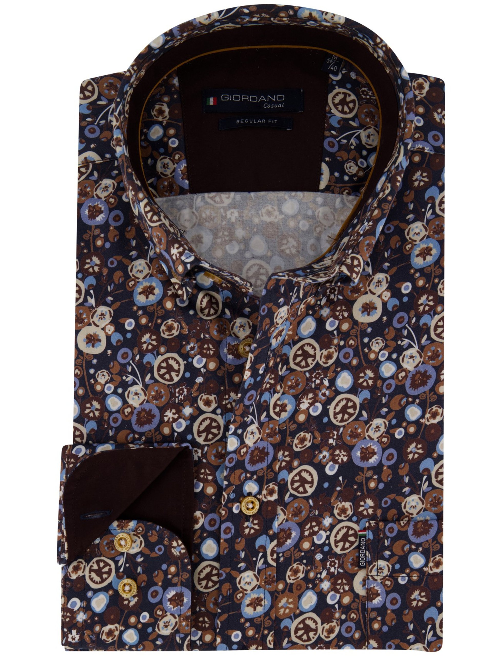 Donkerblauw