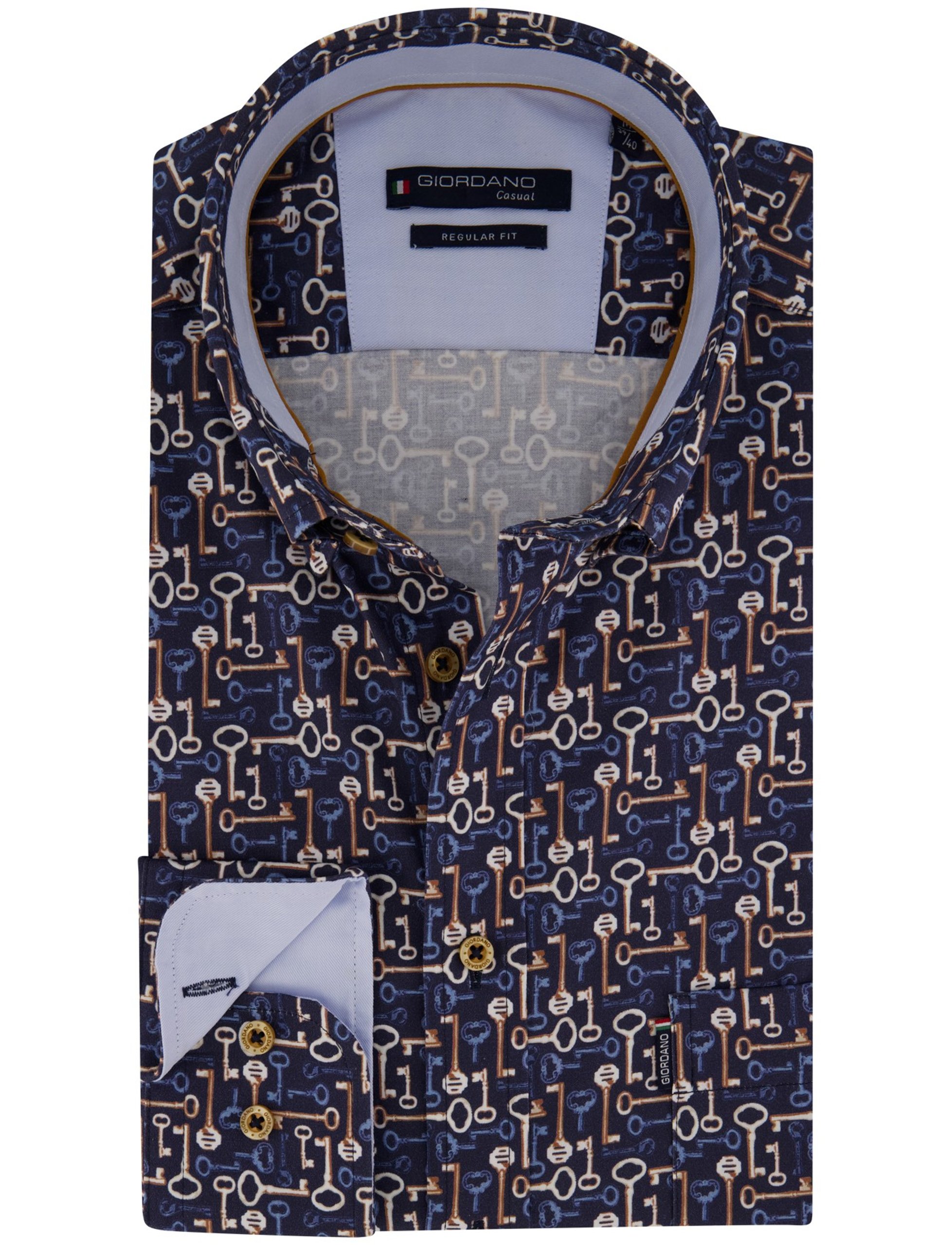 Donkerblauw
