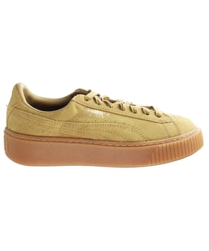 Puma basket platform leopard discount
