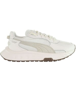 Trendy white trainers on sale