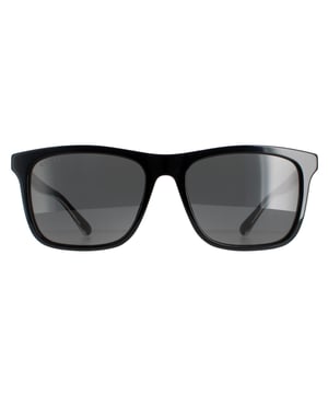 Black gucci sunglasses with red stripe cheap