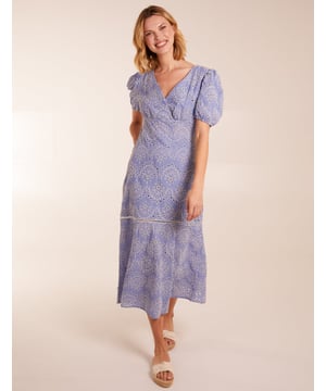 Purple floral frill maxi dress river island store