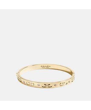 Kissing C Hinged Bangle