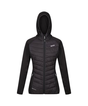 Material: Elastane, Polyamide, Polyester. Fabric: Down-Touch, Extol Stretch, Knitted. Design: Logo, Quilted. 235gsm. Fabric Technology: DWR Finish, Ergonomic, Flexible, Insulating, Warm-Backed, Warmloft. Compressible, Inner Zip Guard. Neckline: Hooded. Sleeve-Type: Long-Sleeved. Cuff: Stretch Binding. Hood Features: Grown On Hood, Stretch Binding. Pockets: 2 Side Pockets, Zip. Fastening: Zip. Hem: Stretch Binding. Sustainability: Made from Recycled Materials. 8 UK: 32 in. 10 UK: 34 in. 12 UK: 36 in. 14 UK: 38 in. 20 UK: 45 in. 22 UK: 48 in. 24 UK: 50 in. 26 UK: 52 in. 18 UK: 43 in. 16 UK: 40 in.
