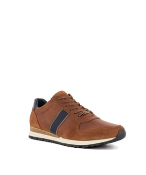 Embrace the season's runner trend with style Treck. Crafted from the finest materials, the side of this easy-to-wear sneaker features tonal stitching and is enhanced with intricate webbing detail at the side. Finished with a lace-up facing and our signature branded hardware, the sole is elevated with a contrast of finishes.