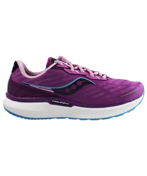 Saucony Triumph 19 Lace-Up Paars Synthetisch Damestrainers S10678_30