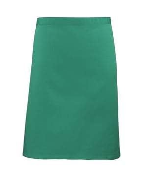 Set van 2. Middenlengte (of halve schort) beschikbaar in 28 kleuren. Zelfklevende stofbinders 90 cm lang. Breedte 70cm. Lengte 50cm. 60 graden huiselijke wassing. Maat één. Stof 65% Polyester 35% Katoenen keperstof Stofgewicht 195gsm.