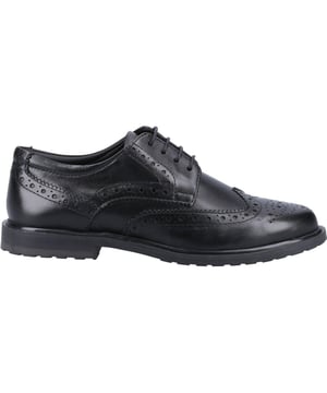Upper: Leather. Outsole: Flexible, TPR, Treaded. 4 Eyelets. Low Heel. Heel Height: 20mm. Cut: Low Cut. Design: Logo, Perforated. Toe Style: Round. Fastening: Lace Up.