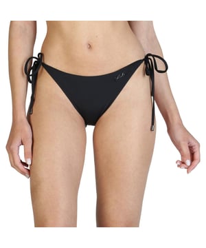 Marca: Karl Lagerfeld  
Colección: Primavera/verano  
Género: Mujer  
Tipo: Traje de baño  
Cierre: Lateral  
Material: Elastano 18%, Poliamida 82%  
Forro principal: Elastano 16%, Poliamida 84%  
Estampado: Color sólido  
Lavado: Lavar a 30°c  
Altura del modelo, cm: 175  
Tamaño que usa el modelo: M  
Detalles: Logo visible