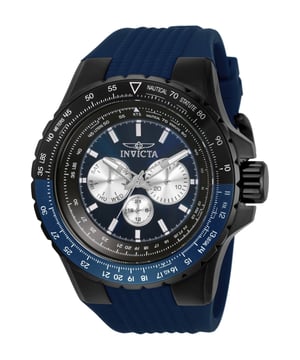 De Invicta 33037 heeft een roestvrijstalen horlogekast van 50 millimeter met een blauwe wijzerplaat.
Dit model wordt aangedreven door een accuraat Quartz uurwerk.
10 bar waterdicht.
Dit model is onderdeel van de Invicta Aviator collectie.

Inclusief 2 jaar garantie.