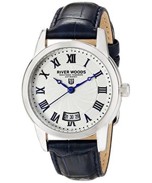 River Woods: Womens White Watch