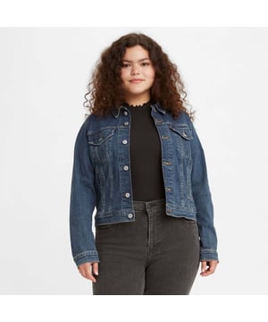 Dames Levis Original Trucker Jacket in denim.- Puntkraag.- Knoopsluiting vooraan.- Diepe binnenzakken.- Zij- en borstzakken.- Met een gemakkelijke vorm en veelzijdig gewicht.- Slim fit.- 99% Katoen 1% Elastane.- Ref: 299450014