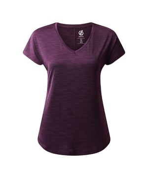 Schnelltrocknend und leicht. 90% Polyester, 10% Elastan. Geruchsneutralisation. Guter Feuchtigkeitstransport. Schnelltrocknend. Versetzte Ärmellöcher.