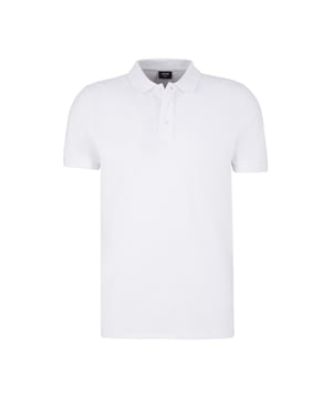 Tauchen Sie ein in zeitlose Eleganz mit dem Herren Polo Ambrosio von JOOP! JEANS. Dieses stilvolle Polo-Shirt verleiht Ihrem Look eine raffinierte Note mit seinem klassischen Polokragen, der Knopfleiste und den seitlichen Schlitzen am Saum. Die Rippbündchen an den Ärmeln sorgen für eine perfekte Passform und einen angenehmen Tragekomfort. Das dezente Logo-Stitching auf der Brust verleiht dem Polo einen Hauch von Exklusivität und Understatement. Mit seinem Modern Fit schmeichelt dieses Polo Ihrer Figur und bietet gleichzeitig Bewegungsfreiheit und Komfort. Entdecken Sie den zeitlosen Stil und die Qualität von JOOP! JEANS mit dem Polo-Shirt Ambrosio und verleihen Sie Ihrer Garderobe einen Hauch von Luxus.