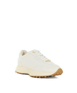 Emboss effortlessly boasts casual chic. These runner trainers are meticulously designed in-house, crafted with a reinforced sole and secure lace-up front fastening. Complete with stylish texture-clashing finishes and our bespoke 'DD'-interlocking at the sides.