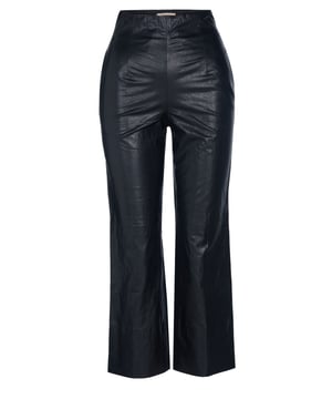 65% Viskose, 19% Polyester, 11% Baumwolle; Twinset Hose; Modell: 191TP2550 00006; Hochwertig verarbeitet; Reißverschluss an der Seite; Twinset Logo Details