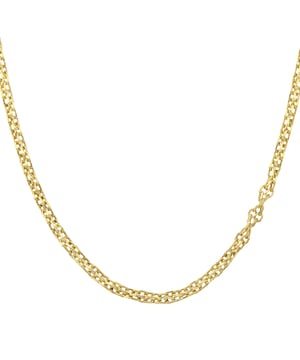 9K (375) Yellow Gold: 3.7gr; # Dimension: 46cm x 0.32cm