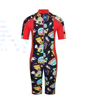 Higher chlorine resistance than standard swimwear fabrics - Fits like new for longer 
Shape retention - fabric stretches so you can enjoy your swim without feeling restricted 
Sun protection - UPF 50+