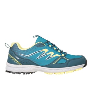 Obermaterial: Netzmaterial. Marke: Mountain Warehouse. Futterstoff: Netzmaterial. Mittelsohle: gepolstert, Phylon. Laufsohle: langlebig, Gummi. Ösen: 2. Gewebetechnik: Wasserfest. Atmungsaktiv, Gepolsterter Schaftrand, Gepolsterte Zunge, Anziehlasche. Absatz: Niedriger Absatz. Design: Kontrast, Logo. Zehenstil: Rund. Sohle: Flexibel, Stoßdämpfend, Leicht. Zum Schnüren.