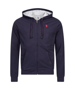 U.S. Polo ASSN. Sweatjacke mit Kapuze, Hochwertiges und langlebiges Poloshirt von der angesagten Marke U.S. Polo ASSN., Perfekt für Freizeit - Arbeit, Sport oder zu Hause, Das Shirt für Männer aus weicher Baumwolle und garantiert einen hohen Tragekomfort
