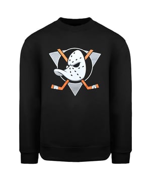 The Fanatics NHL Anaheim Ducks Men's Sweater is a stylish and comfortable sweater designed for fans of the Anaheim Ducks NHL hockey team. Here are some key features and details about this sweater:

 Official NHL Merchandise:  This sweater is an officially licensed NHL product, ensuring authenticity and quality.

 Team Logo and Colors:  The sweater typically features the Anaheim Ducks' team logo and colors, allowing fans to proudly display their support for the team.

  Classic Sweater Design:  This sweater is designed with a classic and timeless look, making it suitable for both game days and casual wear.

  Comfortable Fabric: The sweater is typically made from comfortable materials that keep you warm and cozy during colder weather.

  Versatile Use: This sweater is suitable for various occasions, including attending hockey games, watching matches, or simply showing team pride in everyday life.

  Easy Care: Cleaning and maintaining the sweater is usually straightforward, as it is typically machine washable, making it a practical choice for fans.

  Available in Various Sizes: Fanatics often offers a range of sizes to ensure a comfortable fit for fans of different body types.

The Fanatics NHL Anaheim Ducks Men's Sweater is a great choice for NHL fans looking to support the Anaheim Ducks in style and comfort. Whether you're heading to the arena to watch a game or simply want to show your team pride during everyday activities, this sweater provides both warmth and team spirit.