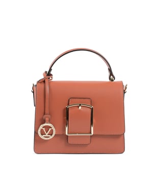 By: V Italia- Details: V505 52 RUGA MATTONE- Color: Brown - Composition: 100% Leather - Measures: 20x16x8 cm - Made: ITALY - Season: All Seasons