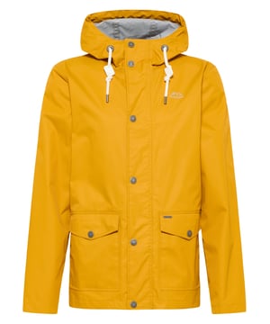 kein Futter/no lining, keine Füllung  Dieser trendige Regenmantel von ICEBOUND bereichert Ihre Garderobe nicht nur an Regentagen. Die hochwertige Ausstattung begeistert uns ebenso, wie die schlanke, lange Parka-Form und hohem Stehkragen. Das weiche, beschichtete Material hat einen edlen Griff und durch ihre Leichtigkeit ist es ein angenehmes Tragen. Dank der Polyurethanbeschichtung und der versiegelten Nähte, bietet der Mantel einen zuverlässigen Schutz vor Wind und Wasser. Dazu kommt die große Kapuze, die mit einer stylischen Kordel und gravierten Logo-Ösen beeindruckt. Der Reißverschluss endet in einem praktischen Kinnschutz und die zwei mit Patten geschützten Eingrifftaschen bieten allerlei Platz. Der markentypische Eisberg auf der Brust ergänzt den beliebten ICEBOUND-Outdoor-Look.  Regenjacke mit einem dezenten Print auf der Oberstoffrückseite