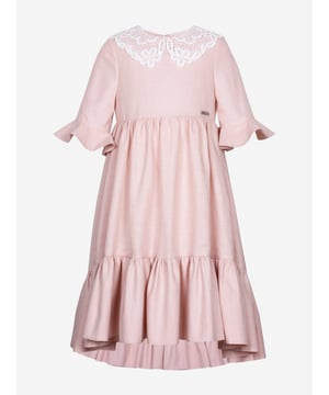 Explore the exquisite charm of the Girls Billie Dress in Pink by Jessie and James, perfect for any aspiring fashionista for AW2024. Imbued with elegance yet designed for comfort, this dress captures the essence of high-quality Bulgarian craftsmanship. Here's what makes it exceptional: **Elegant Craftsmanship**: Made in Bulgaria, ensuring top-quality fabric and detail.   **Chic Playful**: Features a bright, eye-catching pink hue that radiates style. **Comfortable Design**: Constructed for comfort, perfect for play or occasions. **Versatile Style**: From casual to party looks, it adapts effortlessly.revitalise your girl's seasonal wardrobe with this stunning dress from Jessie and James!